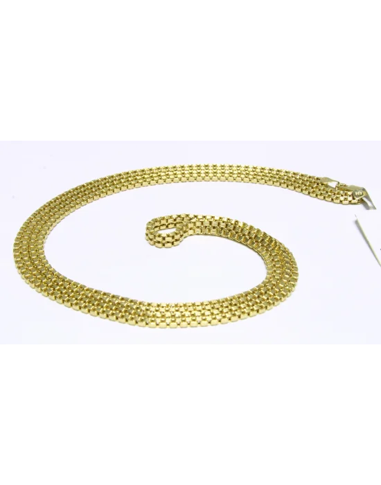 14 Ayar Altın Zincir Kolye 55 CM 12.71 GR KLY2825