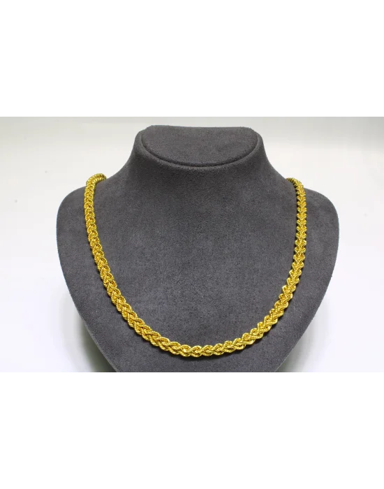 14 Ayar Altın Zincir Kolye 55 CM 14.06 GR KLY4233