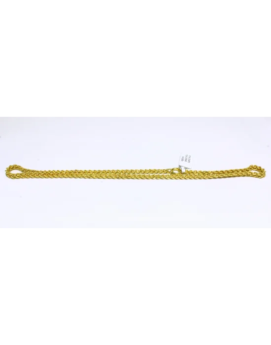 14 Ayar Altın Zincir Kolye 55 CM 14.06 GR KLY4233