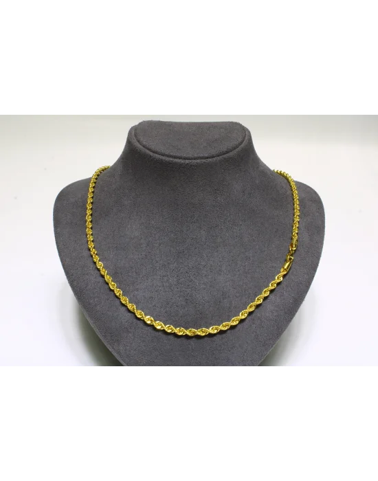 14 Ayar Altın Zincir Kolye 55 CM 7.55 GR ZNC0499