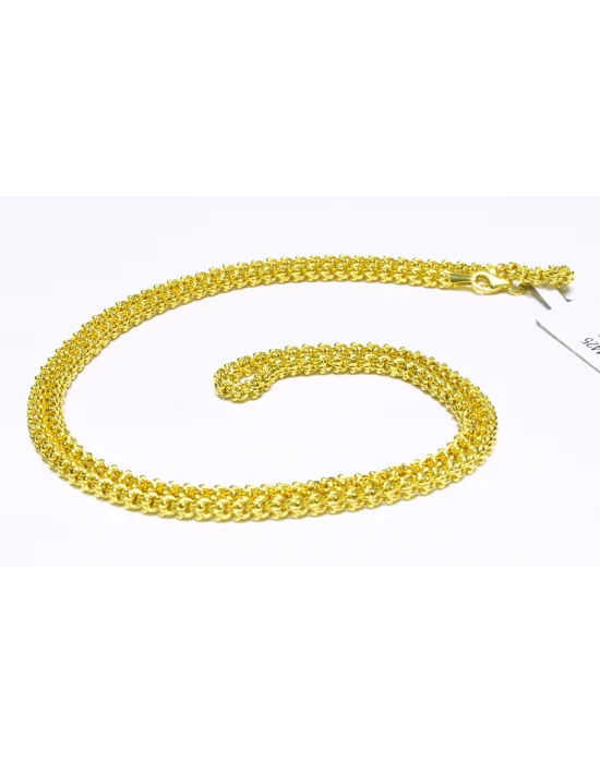 14 Ayar Altın Zincir Kolye 60 CM 10.32 GR KLY4025