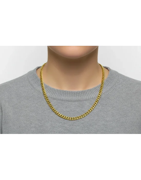 14 Ayar Altın Zincir Kolye 60 CM 13.6 GR KLY4600
