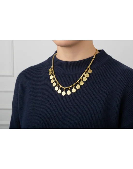 14 Ayar Altın Zincir Kolye 60 CM 14.33 GR KLY4691