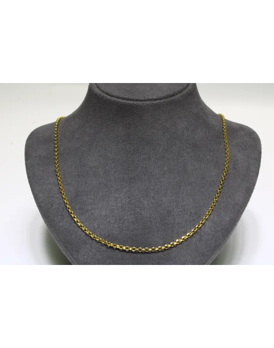 14 Ayar Altın Zincir Kolye 60 CM 3.23 GR KLY3523