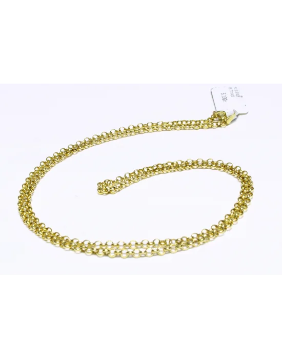 14 Ayar Altın Zincir Kolye 60 CM 5.13 GR KLY3045
