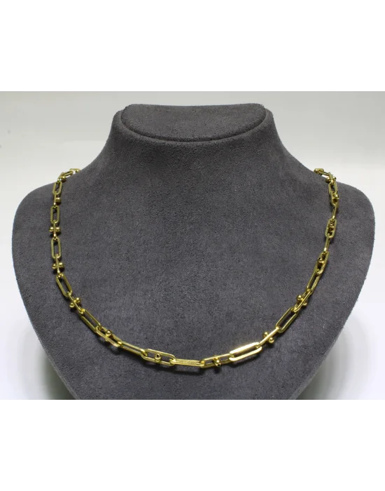 14 Ayar Altın Zincir Kolye 60 CM 8.69 GR KLY106