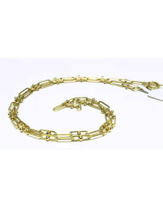 14 Ayar Altın Zincir Kolye 60 CM 8.69 GR KLY106