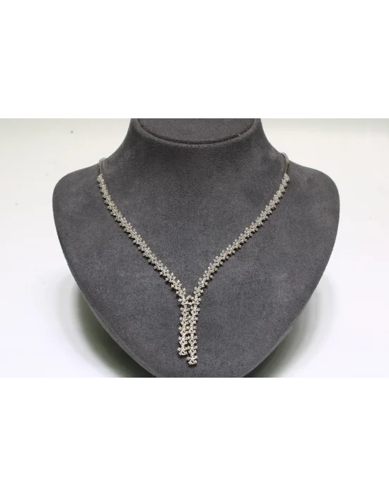 14 Ayar Beyaz Altın Set 16.7 GR SET0859 SET0860 SET0861