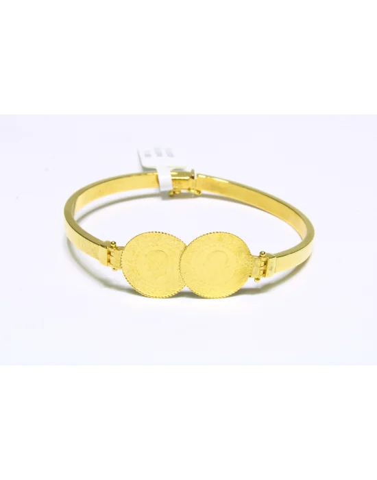 14 Ayar Altın Bileklik Kelepçe Özel Tasarım 11.15 GR KLP2550