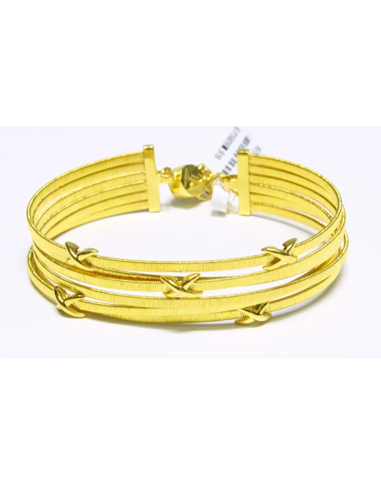 22 Ayar Altın Bileklik Kelepçe Özel Tasarım 34.13 GR KLP2582
