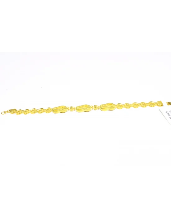 22 Ayar Altın Bileklik Künye Özel Tasarım 11.96 GR KNY4544