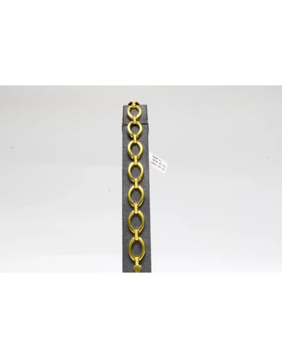 22 Ayar Altın Bileklik Künye Özel Tasarım 11.68 GR KNY3992