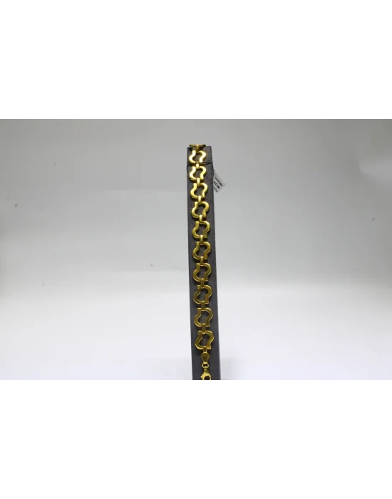 22 Ayar Altın Bileklik Künye Özel Tasarım 12.98 GR KNY4006