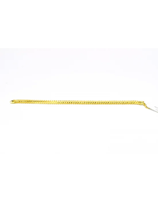 22 Ayar Altın Bileklik Künye Özel Tasarım 13.37 GR KNY2484