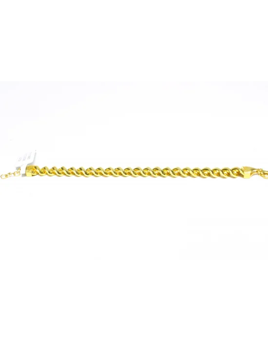 22 Ayar Altın Bileklik Künye Özel Tasarım 14.7 GR KNY4260