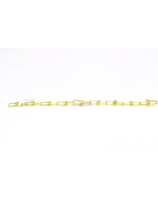 22 Ayar Altın Bileklik Künye Özel Tasarım 14.01 GR KNY4209