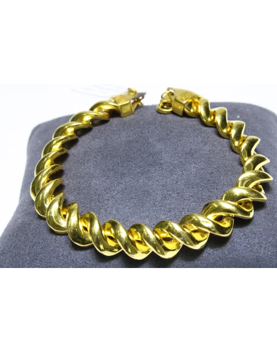 22 Ayar Altın Bileklik Künye Özel Tasarım 14.7 GR KNY4260