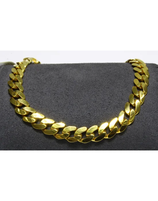 22 Ayar Altın Bileklik Künye Özel Tasarım 15.7 GR KNY3204