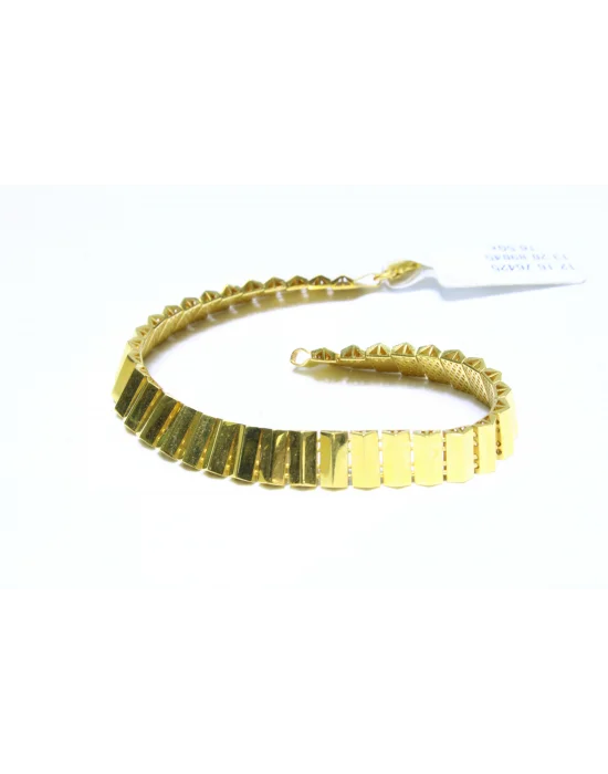 22 Ayar Altın Bileklik Künye Özel Tasarım 16.5 GR KNY3287
