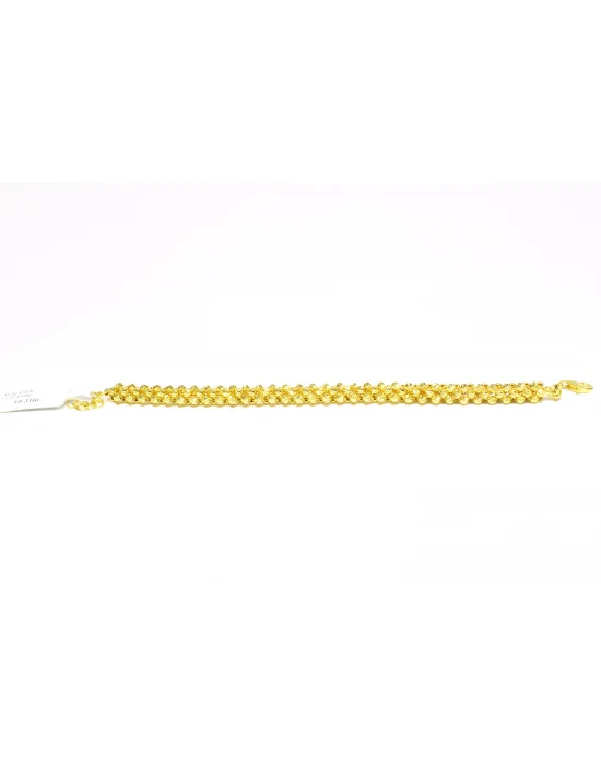 22 Ayar Altın Bileklik Künye Özel Tasarım 19.31 GR KNY1908