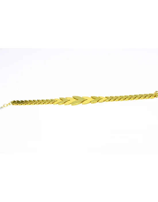 22 Ayar Altın Bileklik Künye Özel Tasarım 19.18 GR KNY4210