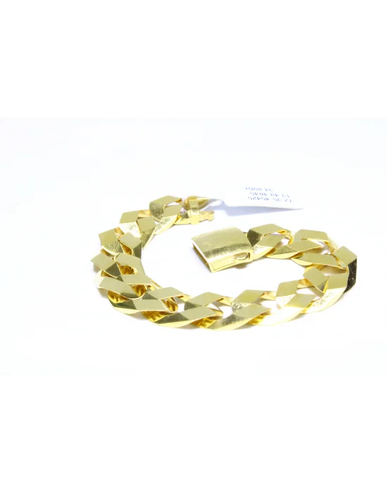 22 Ayar Altın Bileklik Künye Özel Tasarım 34.89 GR KNY3936