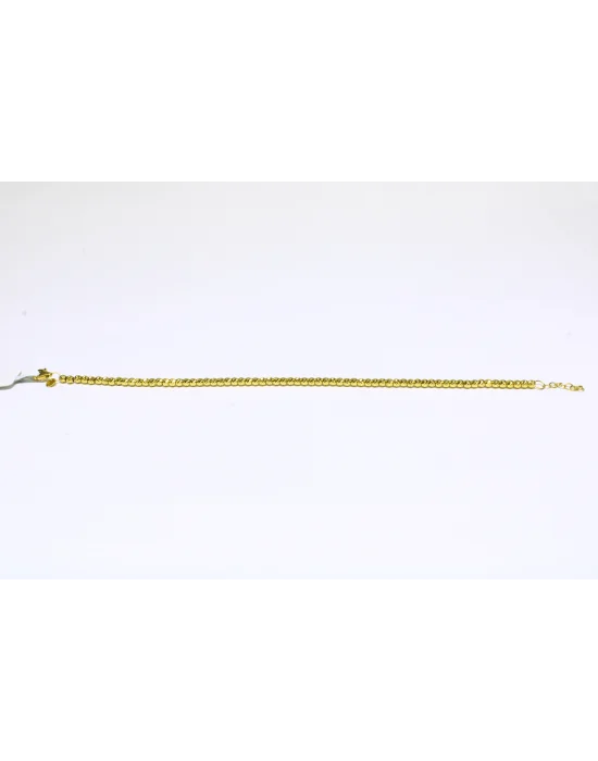22 Ayar Altın Bileklik Künye Özel Tasarım 5.6 GR KNY1135