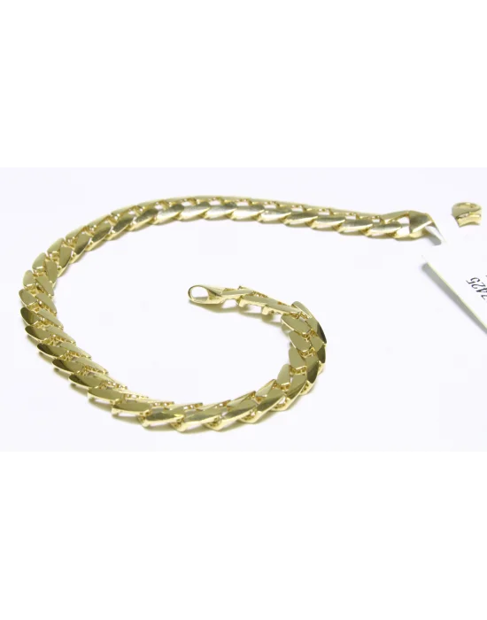 22 Ayar Altın Bileklik Künye Özel Tasarım 5.07 GR KNY4807