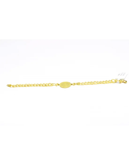 22 Ayar Altın Bileklik Künye Özel Tasarım 7.89 GR KNY3188