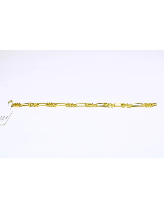 22 Ayar Altın Bileklik Künye Özel Tasarım 7.65 GR KNY4849