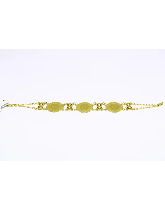 22 Ayar Altın Bileklik Künye Özel Tasarım 9.91 GR KNY4390