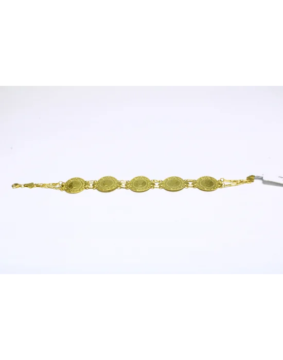 22 Ayar Altın Bileklik Künye Özel Tasarım 9.55 GR KNY1491