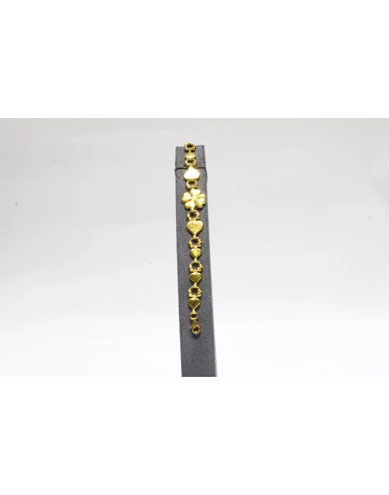 22 Ayar Altın Bileklik Künye Özel Tasarım Model 10.78 GR KNY1191