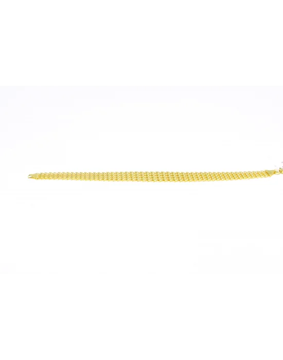 22 Ayar Altın Bileklik Künye Özel Tasarım Model 14.73 GR KNY3993