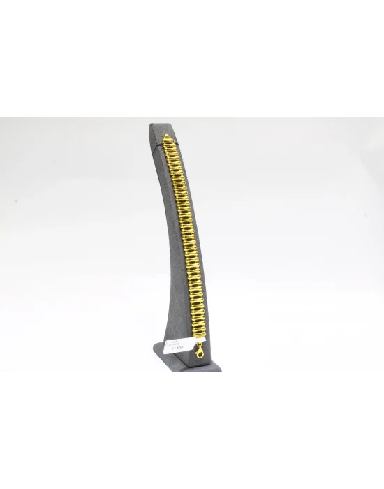 22 Ayar Altın Bileklik Künye Özel Tasarım Model 17.42GR KNY2695