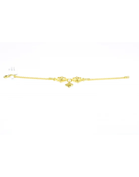 22 Ayar Altın Bileklik Künye Özel Tasarım Model 7.6 GR KNY4595