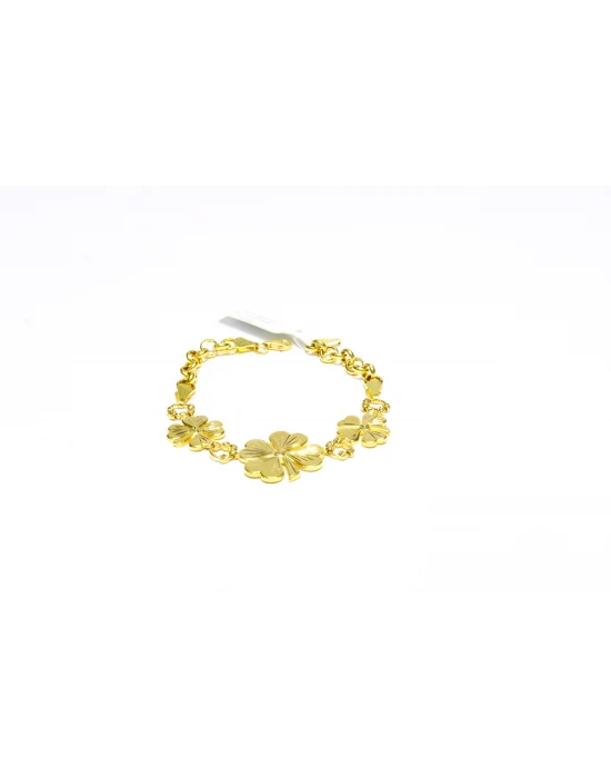 22 Ayar Altın Bileklik Künye Özel Tasarım Model 9.5 GR KNY3875