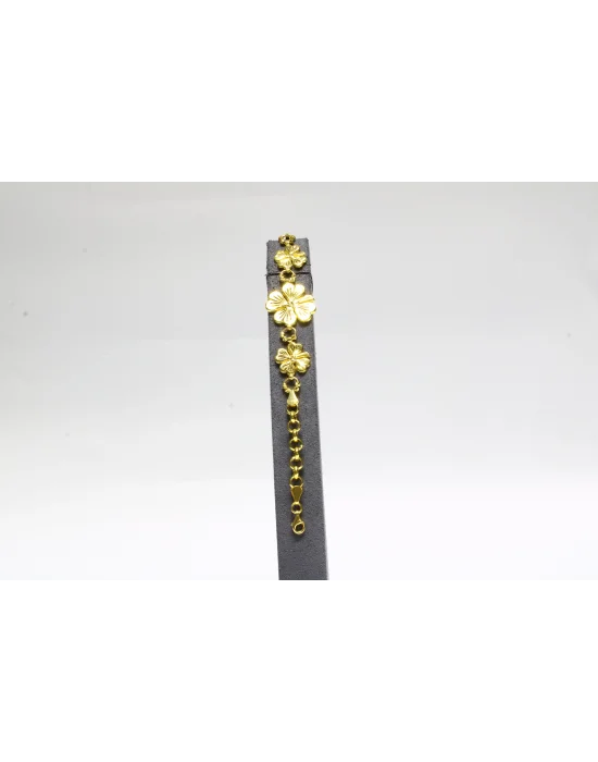 22 Ayar Altın Bileklik Künye Özel Tasarım Model 9.5 GR KNY3875