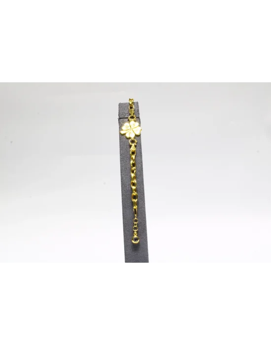 22 Ayar Altın Bileklik Künye Özel Tasarım Model 9.17 GR KNY3045