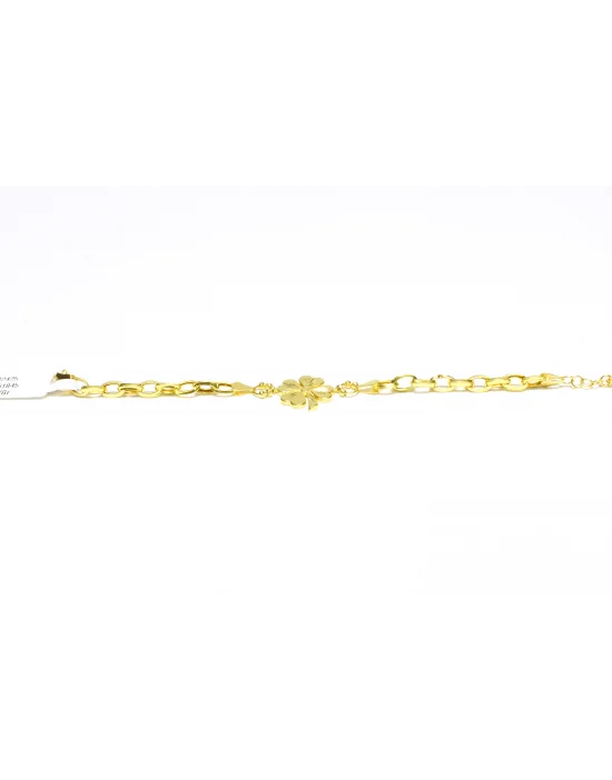 22 Ayar Altın Bileklik Künye Özel Tasarım Model 9.17 GR KNY3045