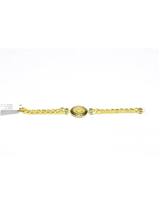 22 Ayar Altın Bileklik Künye Özel Tasarım Simgeli Model 16.83 GR KNY4261