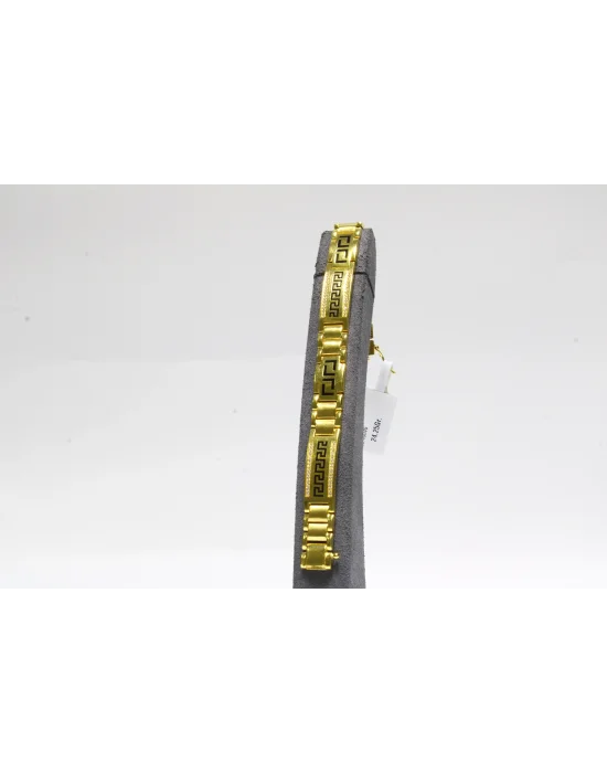 22 Ayar Altın Bileklik Künye Özel Tasarım Simgeli Model 24.25 GR KNY2412
