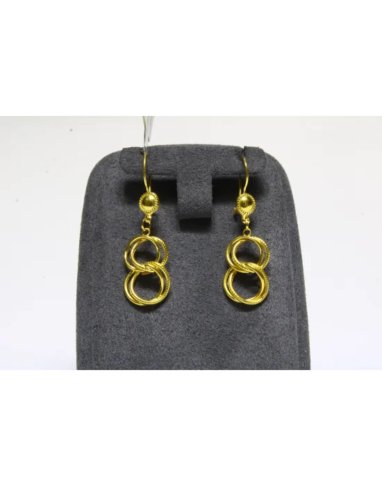 22 Ayar Altın Küpe 2.5 GR UME0722