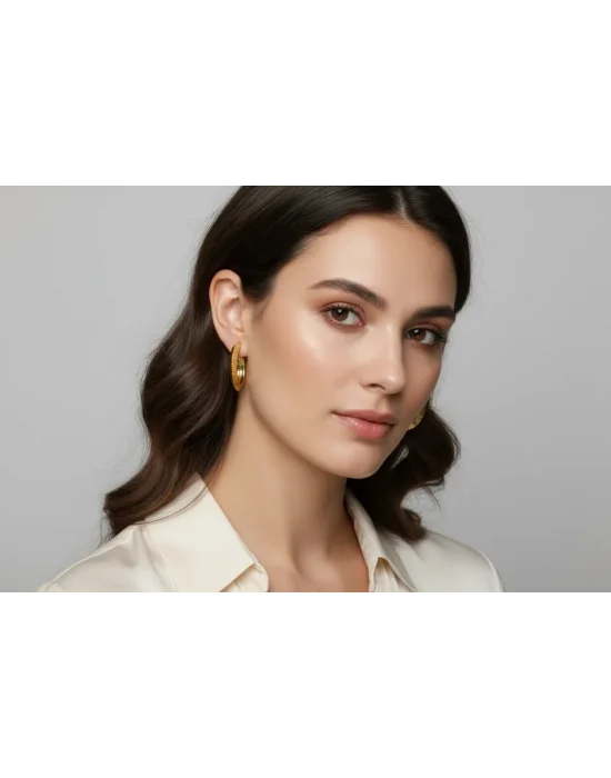 22 Ayar Altın Küpe 3.05 GR UME0871