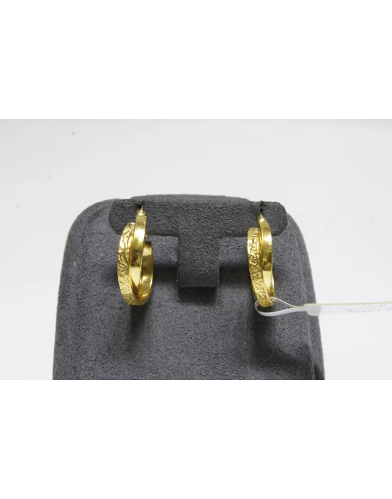 22 Ayar Altın Küpe 3.16 GR UME0849