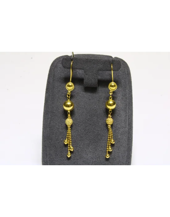 22 Ayar Altın Küpe 4.12 GR KPE0194