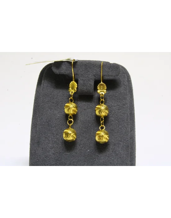 22 Ayar Altın Küpe 4.7 GR KPE9572