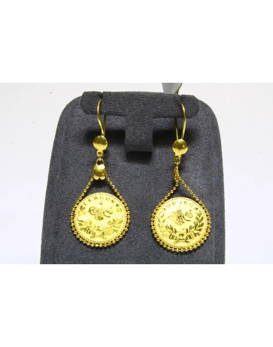 22 Ayar Altın Küpe 4.27 GR KPE0045
