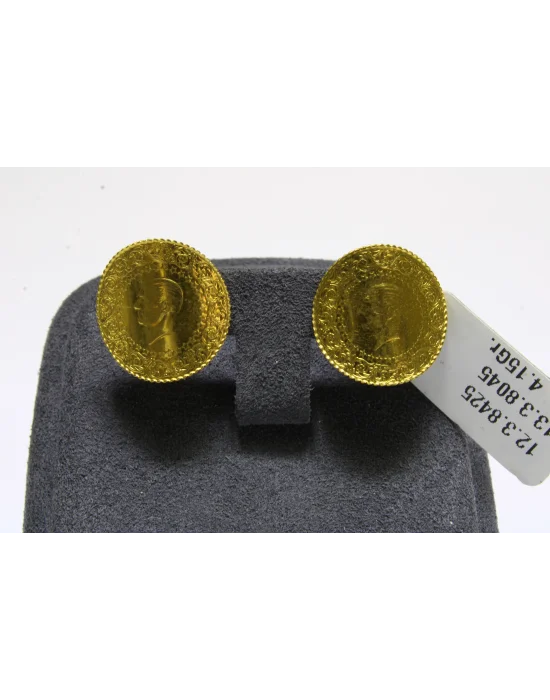 22 Ayar Altın Küpe 4.15 GR UME0541