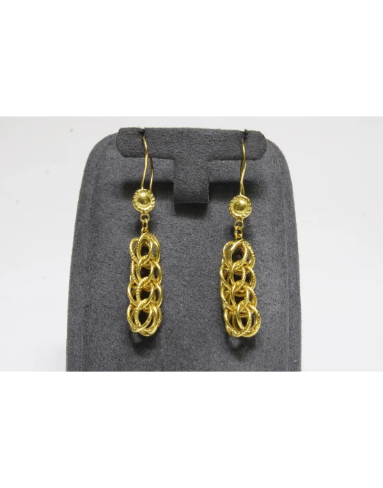 22 Ayar Altın Küpe 4.95 GR KPE5355
